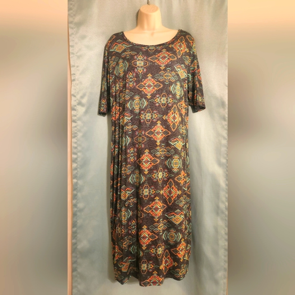 LulaRoe tribal dress